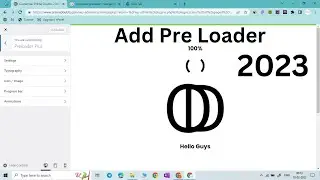How to Add Best Pre Loader in WordPress Website 2023 || WordPress For Beginner || WordPress Booster