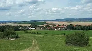 Višňová (pohled z kopce) 2024