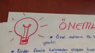 Adlar, Özel Ad ve Tür Adı , 3.sınıf