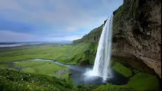 Футаж Водопад (замедление)