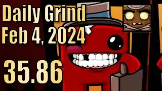 [WR] Chasey Saw Limbo - Super Meat Boy Forever Daily Grind Feb 4, 2024 (35.86)