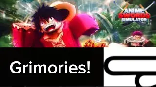 How To Get The Grimoires in Anime Swords Simulator!