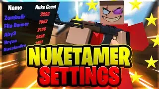 Trying NUKE TAMER SETTINGS in Krunker.io