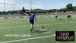 Anthony Larkin | Kornblue Kicking