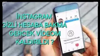 İNSTAGRAM GİZLİ HESAPLARI GÖRME AÇIKLAMA