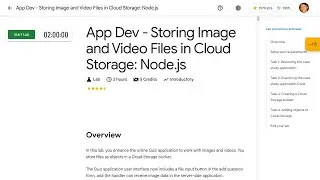 App Dev - Storing Image and Video Files in Cloud Storage: Node js