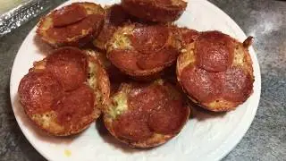 Quick Simple Easy Pizza Bites Keto Low Carb Recipe