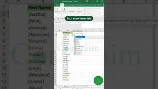 How to Remove Brackets in Excel