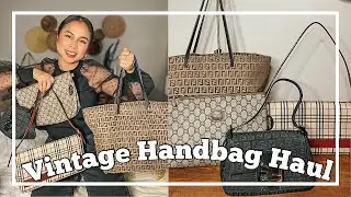 Vintage Designer Handbag Haul | ft. Dossier