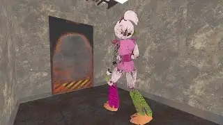 WHERE does Shattered CHICA go when SHE LEAVES the ROOM? | FNaF Security Breach - GG Games