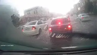 Потоп в Кемерово после дождя