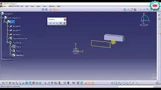 32. Project command- CATIA Sketcher
