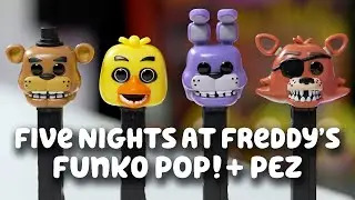 Five Nights At Freddy's Funko POP! + PEZ Dispensers
