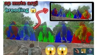 Argentavis breeding for colour mutration,good stats in ark mobile || Rolex gaming #arkmobile
