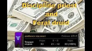 Discipline priest and feral druid (Arena) 3.3.5