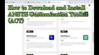 How to Download and Install ANSYS Customization Toolkit