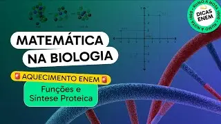 Enem 2024: Matemática e Biologia - Funções, Combinatória e Síntese Proteica