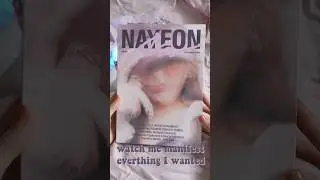 Can't believe I was so lucky!!! Unboxing Nayeon NA Album (B Version) #shorts
