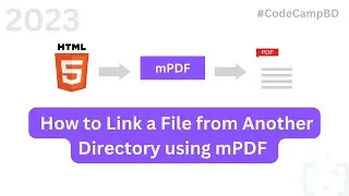 How to Link File Another Directory Using Mpdf || 
