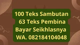 Sambutan Pembina Upacara Hari Pramuka