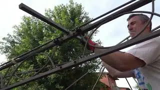 Come riparare un gazebo. Supporti spezzati o piegati.