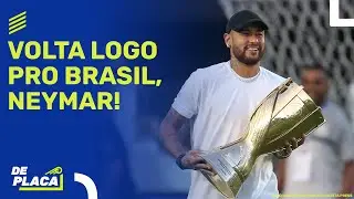 ESTÁ NA HORA DE NEYMAR VOLTAR? SANTOS 1X0 PALMEIRAS NA FINAL DO PAULISTÃO | De Placa (01/04/24)
