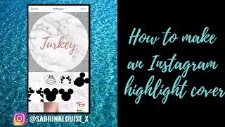 How To Make Highlight Covers On Your Phone | INSTAGRAM STORY HIGHLIGHTS APP