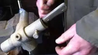 Knife making vice, weld-less