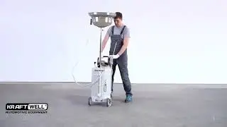 Установка для слива и откачки масла и антифриза KRAFTWELL KRW1832.80