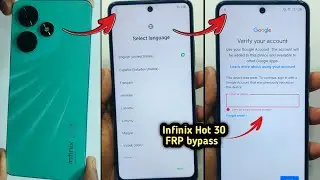 Infinix Hot 30 Frp Bypass || Infinix Hot 30 Frp Unlock Android 13\14 Without PC || Setting Not Open 