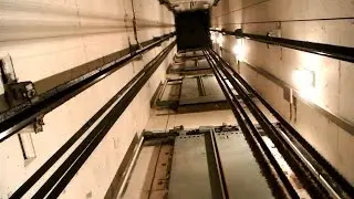 Elevator Surfing! 1978 KONE traction elevator (mod by KONE 2000) @ Unioninkatu 13, Helsinki, Finland