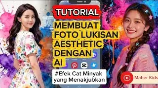 Tutorial Membuat Foto Lukisan Aesthetic dengan Al | Efek Cat Minyak yang Menakjubkan!
