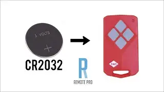 How to change/swap Battery for a B&D TB5v2 Genuine Remote