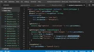 Angular 7 - Lifecycle Events