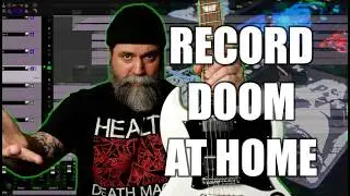 How To Record Doom Metal at Home (Beginner Guide)