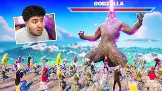 Can 100 Players Beat Godzilla?