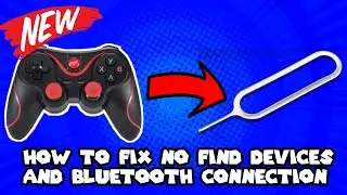 How to Fix Device not Found and Bluetooth not Connecting | X3 Wireless Controller