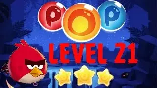 Angry Birds POP Bubble Shooter (Stella POP) - Level 21