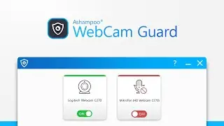 Ashampoo WebCam Guard - Full webcam and mic protection