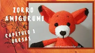 ZORRO AMIGURUMI Tutorial Paso a Paso Elaboración de la Orejas