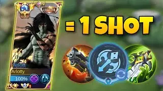 ARLOTT USERS, YOU MUST TRY THIS PERFECT BUILD AND EMBLEM FOR ONE SHOT!! | SOLO RANK AUTO WIN STREAK!
