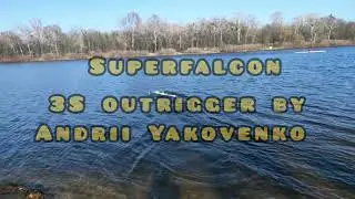 Superfalcon RC racing outrigger