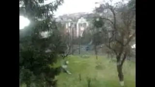 Снег в апреле. Львов