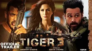 Tiger 3   (Official Trailer) Salman Khan | Katrina Kaif | Emraan Hashmi | Shahrukh Khan | New Hindi