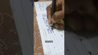 Arabic Calligraphy art 🎨 | #shorts #allah #muhammadﷺ #calligraphy #art #love #short #green#yt