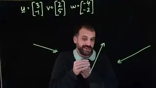Simple operations on Vectors in column vector form