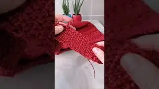 Оригинальный узор крючком./Original crochet pattern.