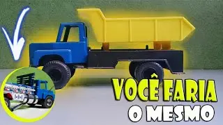 EVOLUÇÃO DA MINIATURA DE CAMINHÃO 113H. * veija como ficou será que ficou top*.