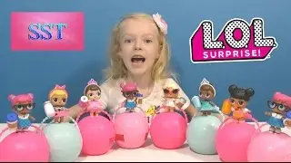 2 PART UNPACKING L.O.L. SURPRISE dolls