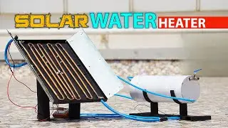 DIY 20 Liter Solar Water Heater for Rooftop | DIY Solar Project Ideas